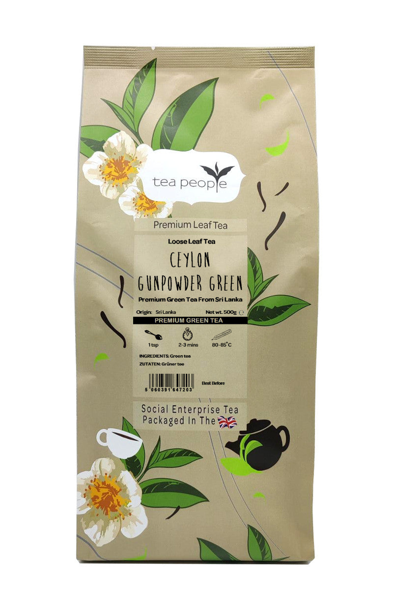 Ceylon Gunpowder Green - Loose Green Tea