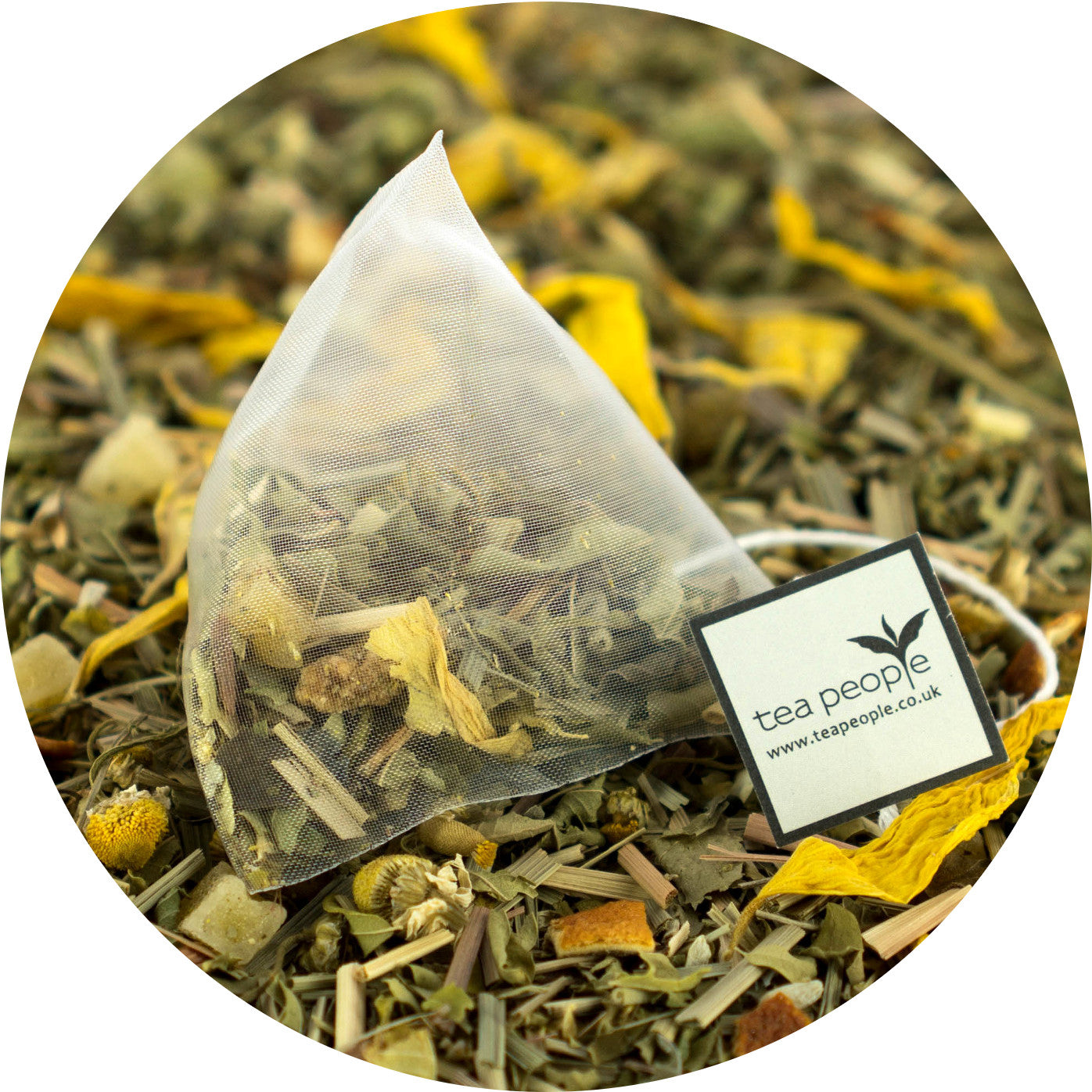 Fruity Vervain Delight - Herbal Tea Pyramids