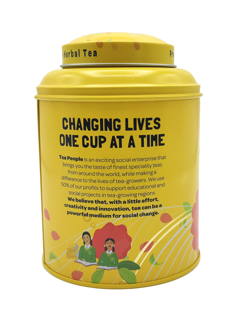 Tea People Tin Caddy - 125g (Various colours)