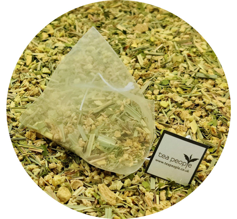 Lemon and Ginger - Herbal Tea Pyramids