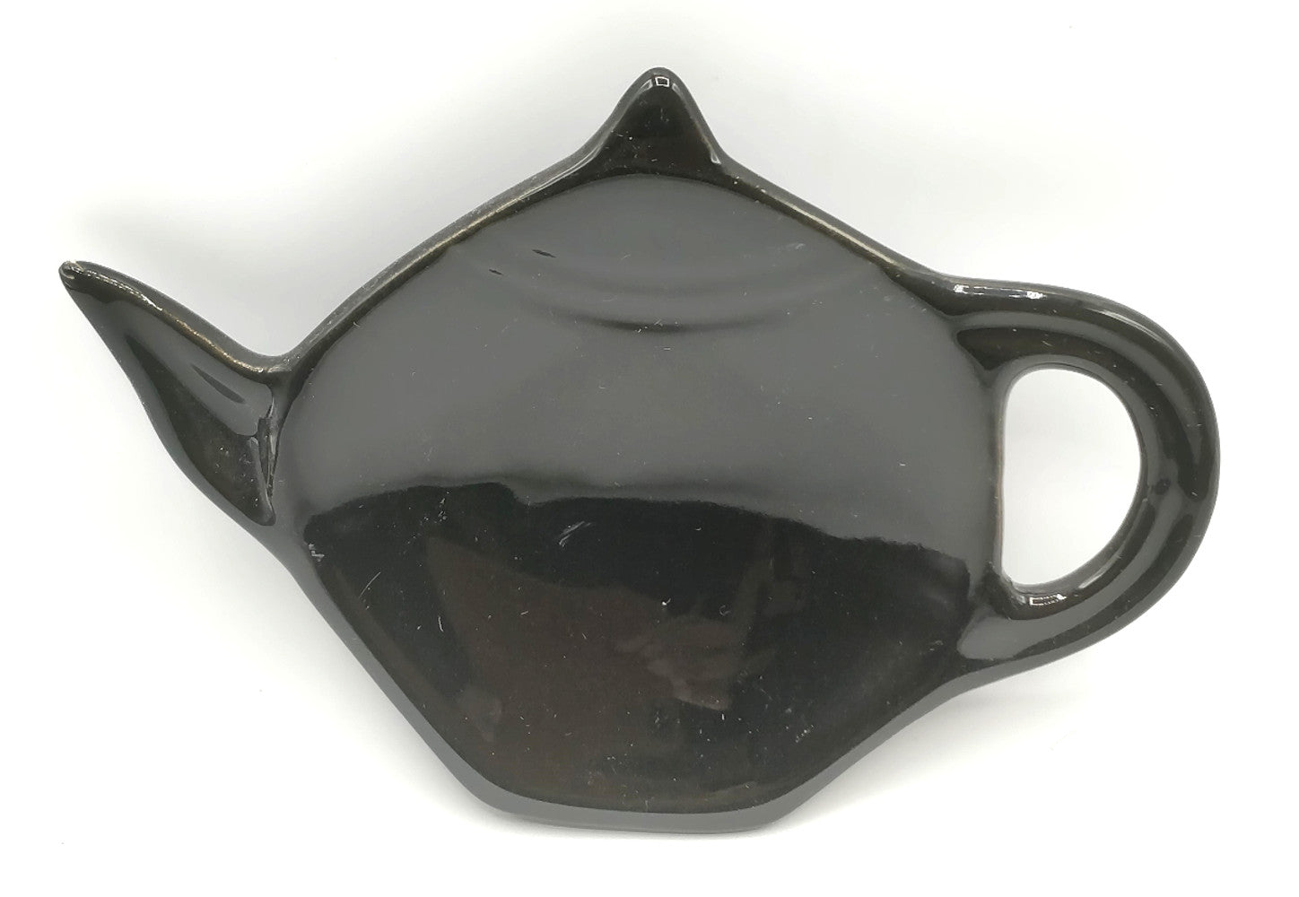 Ceramic Teabag Dish- Black