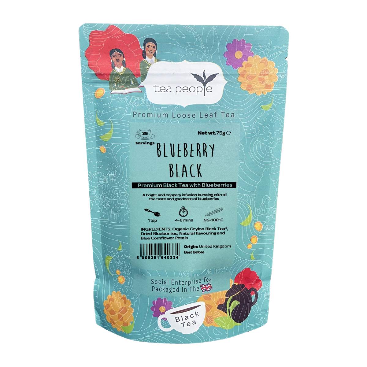 Blueberry Black - Limited Edition Flavoured Black Leaf Tea