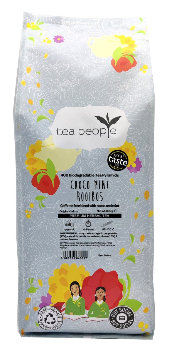 Choco Mint Rooibos - Herbal Tea Pyramids