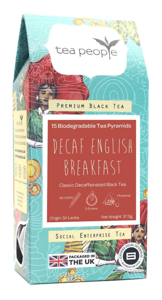 Decaf English Breakfast - Black Tea Pyramids