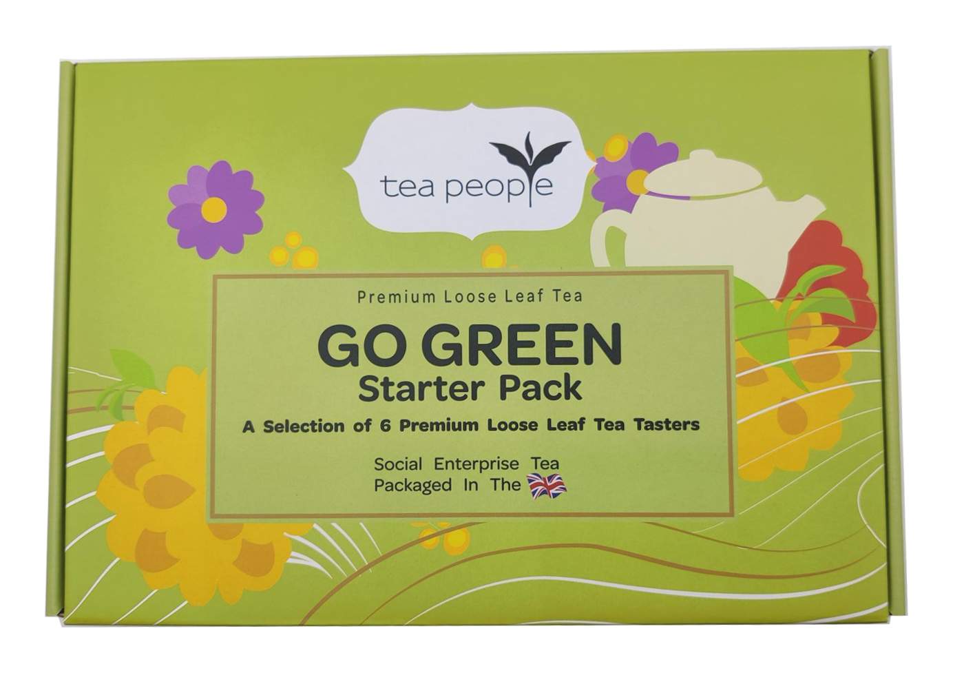 Go Green! - Starter pack of 6 Green teas Loose