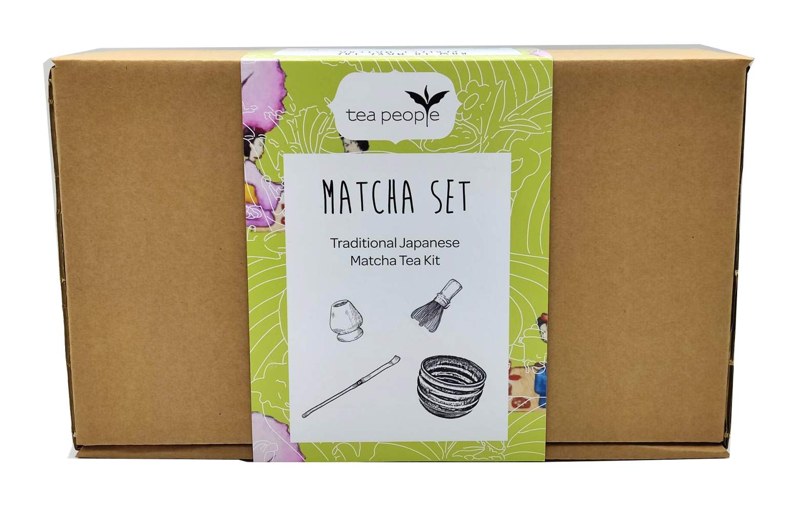 Matcha set box - top